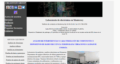 Desktop Screenshot of creativeit.com.mx