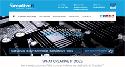 Desktop Screenshot of creativeit.tv